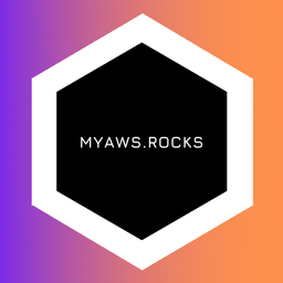 My AWS rocks! logo